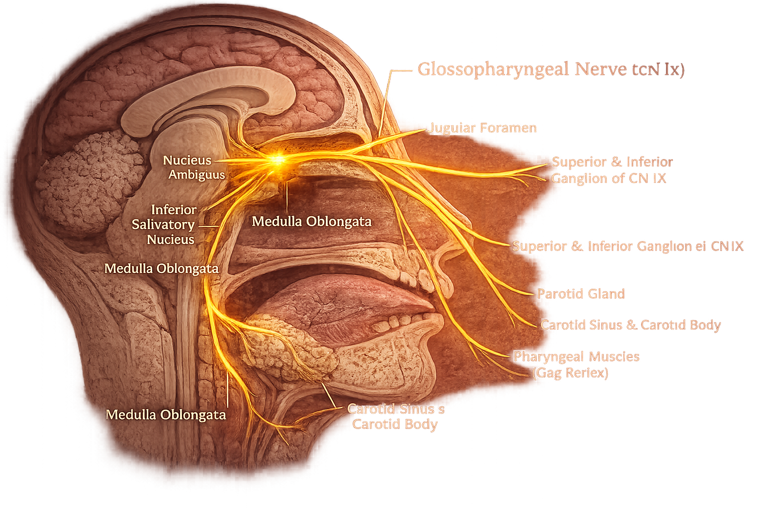 Glossopharyngeal-IX