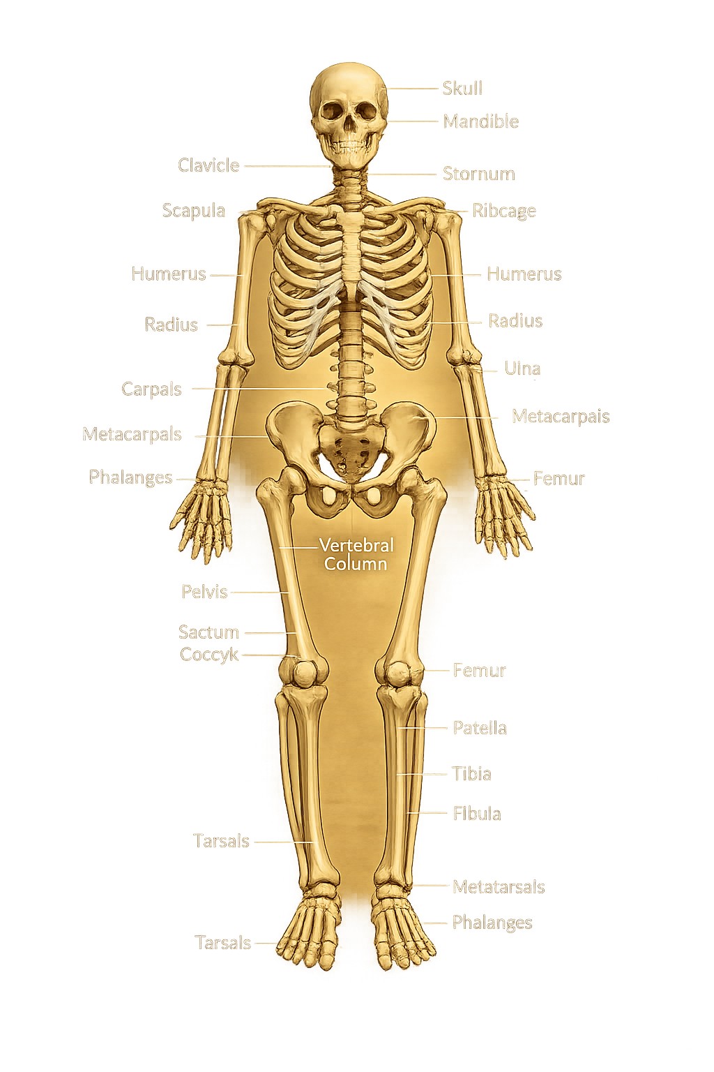 Human skeleton System