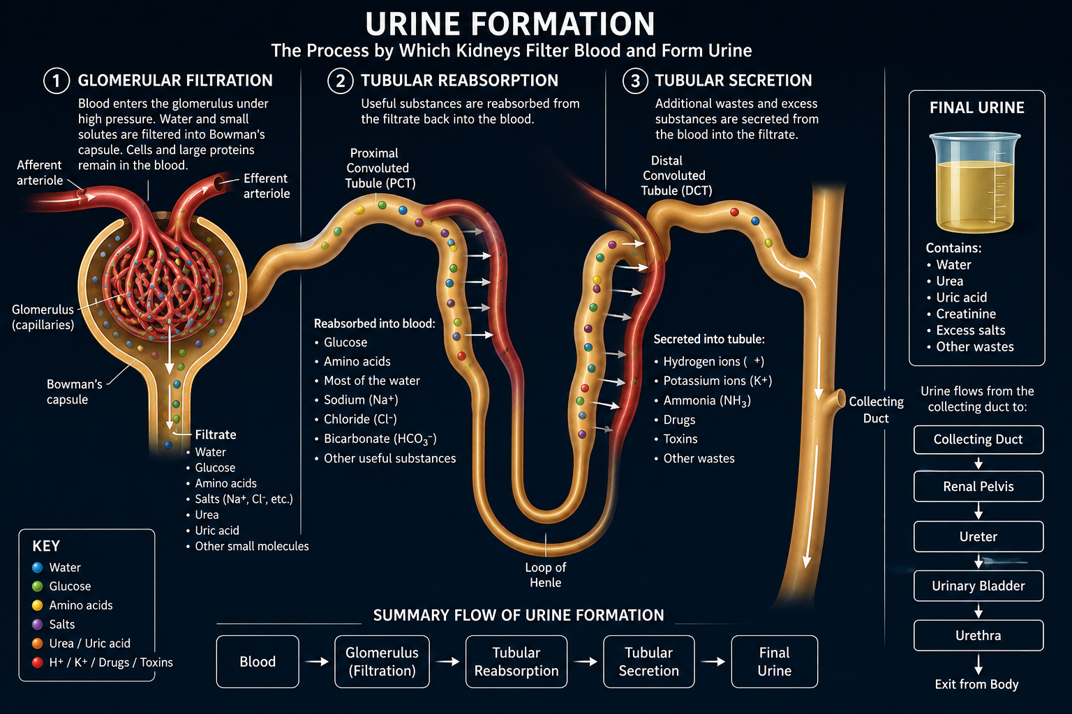 Urine-Formation Png