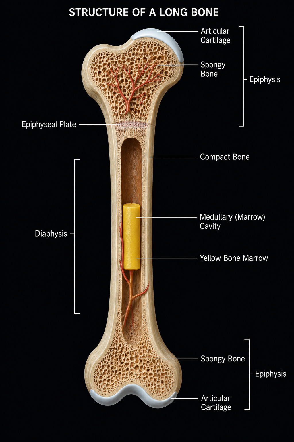 Structure of a Long Bone